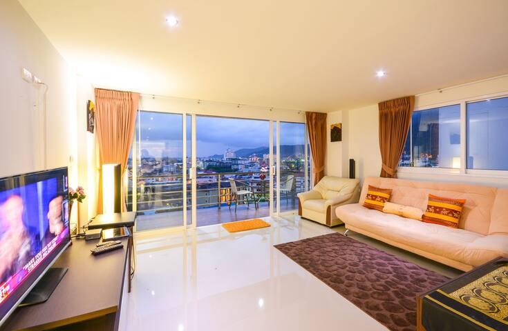 BeststayinPhuket 2 bedroom, 2 balconies Condo